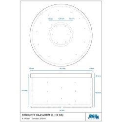XL + opzetstuk (12kg.) Robuust