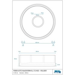 XL + opzetstuk (12kg.) Robuust