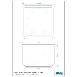SQUARE (2kg.) Robust