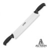 Cheese knife 2 handle 36cm (black)