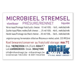 Microbial Rennet 50ml (liquid)