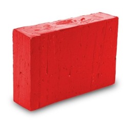 Kaaswas (paraffine) Rood 1kg.