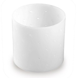 Camembert cheese mould + round draining disc