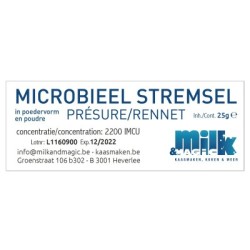 Microbieel stremsel of poederstremsel 25gr.