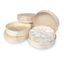 Boîtes en bois pour Camembert, 10 pcs