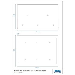 RECTANGLE (500 g.) Robust