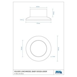 lunch model 400g baby Gouda