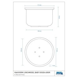 lunch model 400g baby Gouda