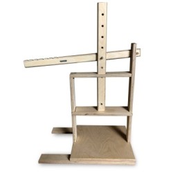 Cheese press wood, large model