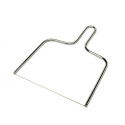 Metal wire cheese cutter with bracket