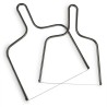 Metal wire cheese cutter with bracket