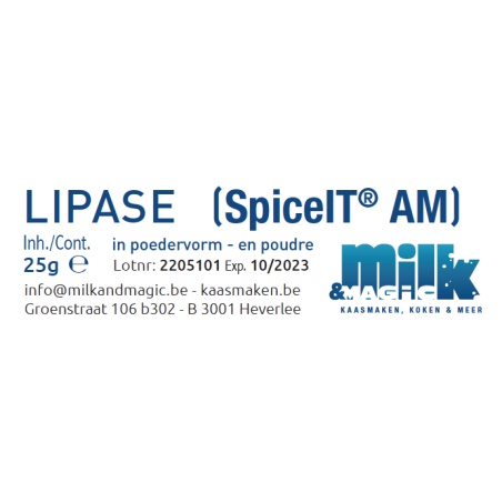 Lipase powder 25 gr
