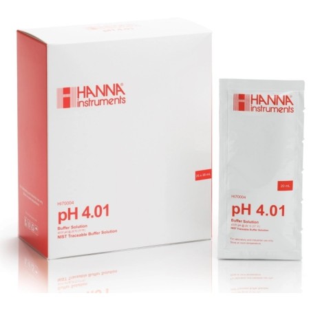 Buffer- of ijkvloeistof pH 4.01 : 20 ml