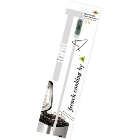 Thermometer met lange sonde en clip digitaal