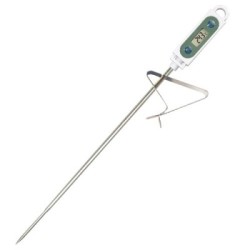Thermometer met lange sonde en clip digitaal